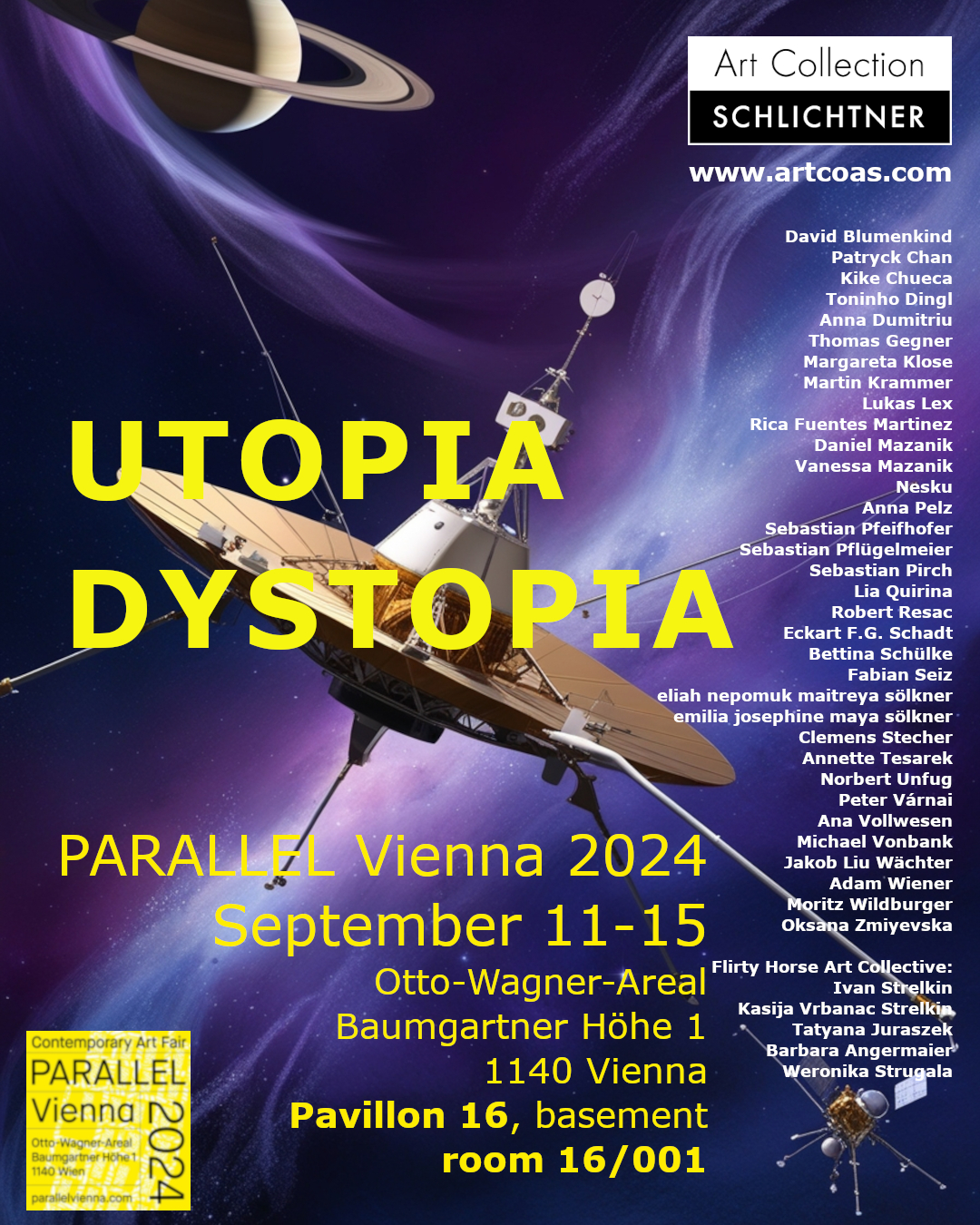 UTOPIA DYSTOPIA at PARALLEL Vienna 2024. 11-15. September