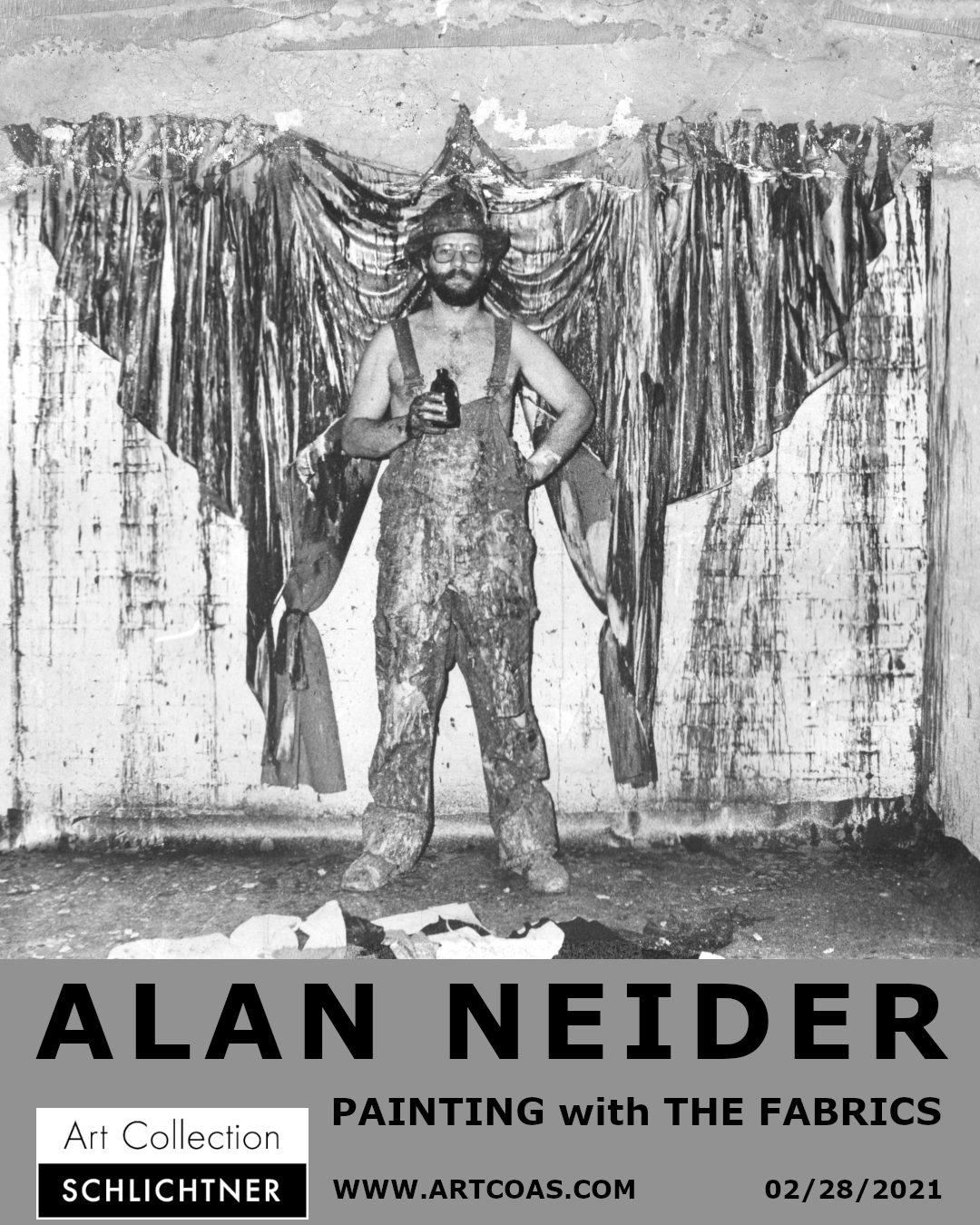 ALAN NEIDER – PAINTING with THE FABRICS – online solo exhibition