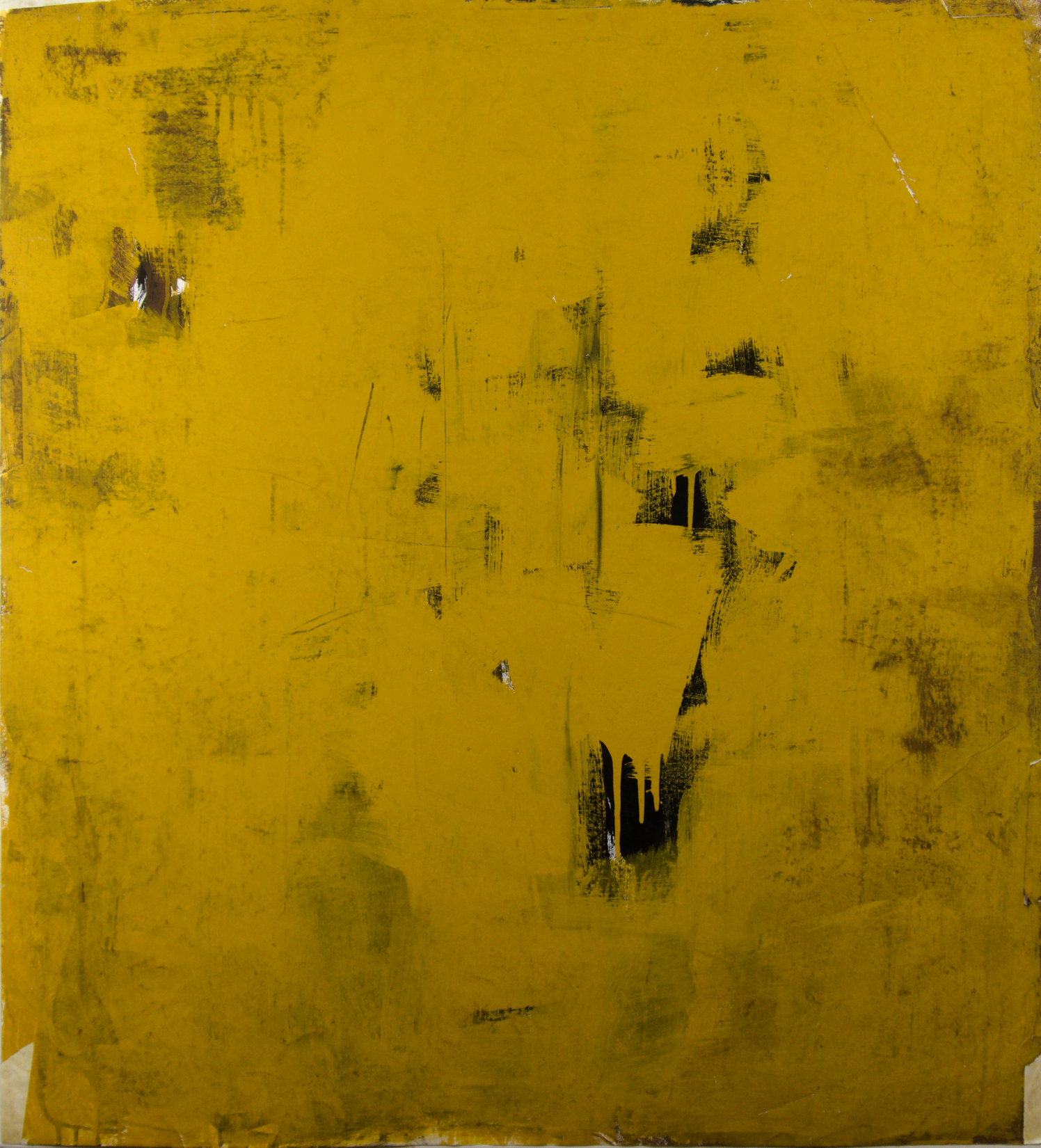 Klaudia Stoeckl // Terra Gelb auf Schwarz