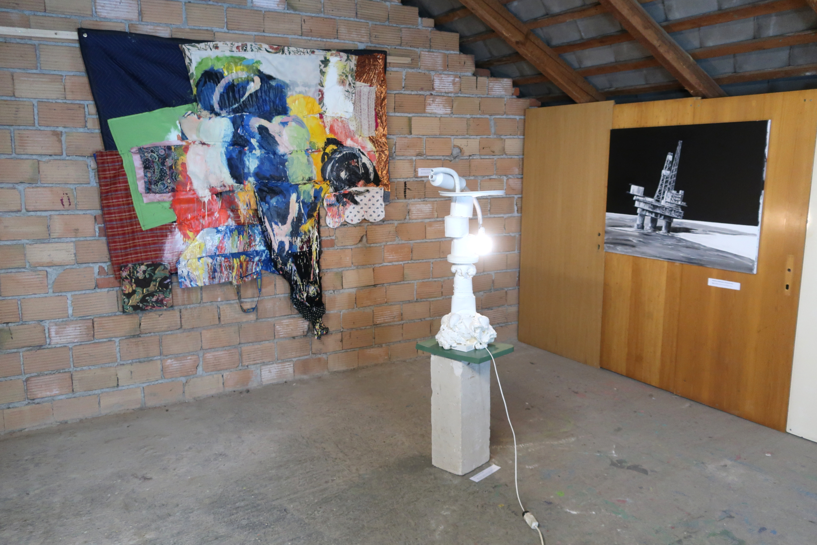 Hadrien de Corneillan, Alan Neider, Begi Guggenheim // exhibition view