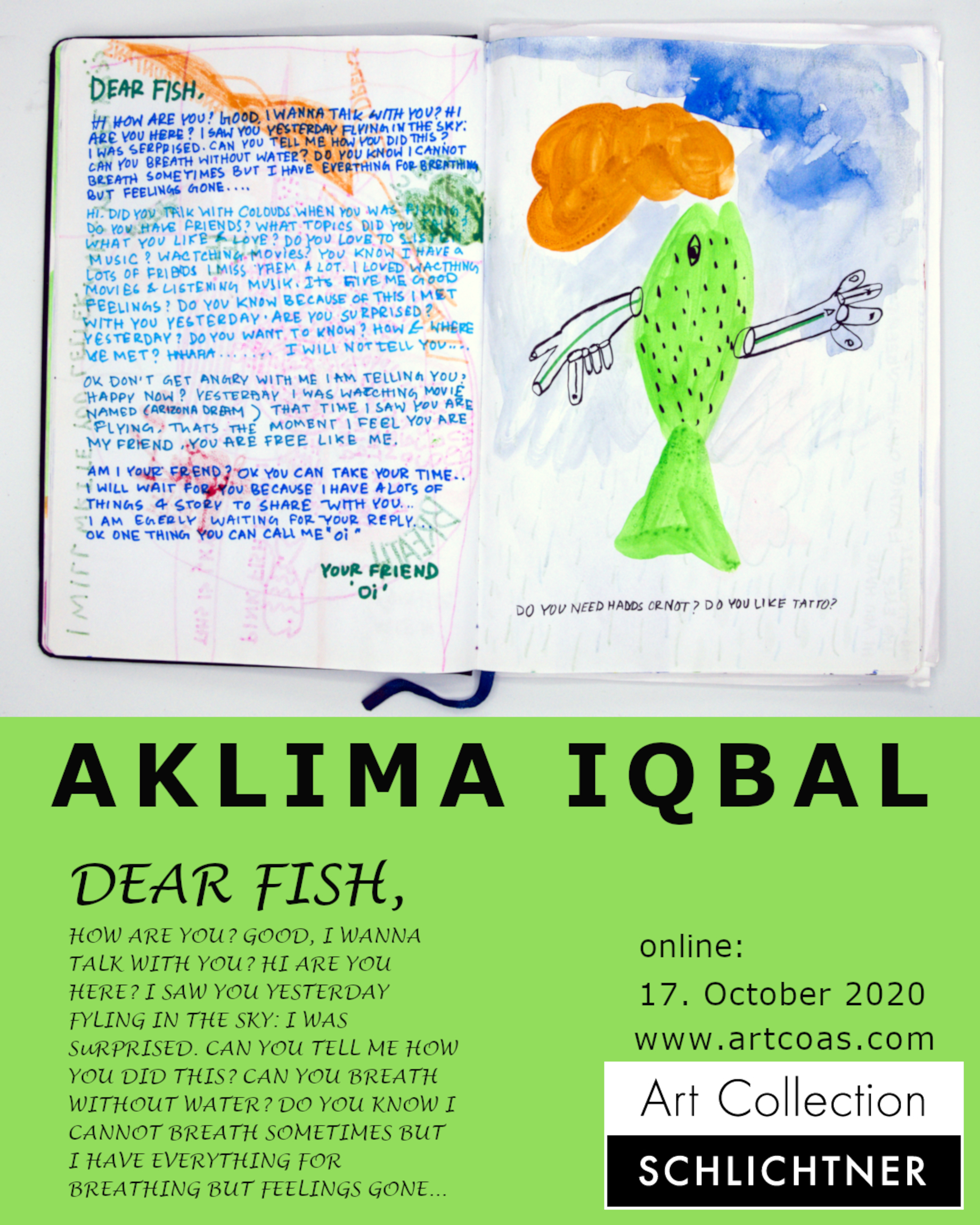 Aklima Iqbal -  "Dear Fish"