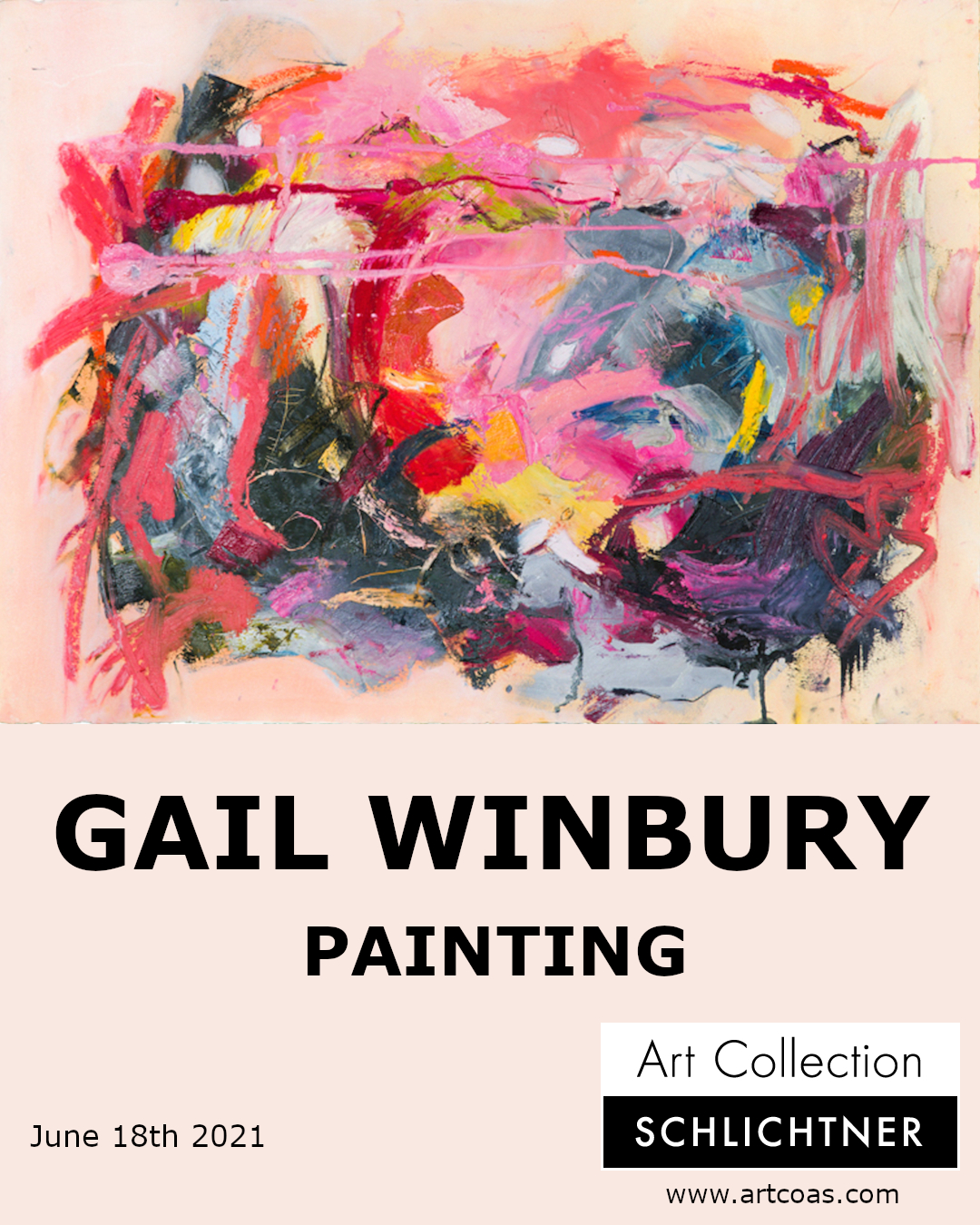 GAIL WINBURY - PAINTING - online solo exhibition - June 18, 2021